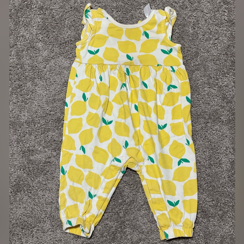 Hanna Andersson Baby Flutter Sleeve Romper